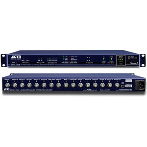 ATI DDA-212BNC 1X12 or Dual 1X6 Digital Audio Distribution Amplifier with RCA - Up to 192kHz