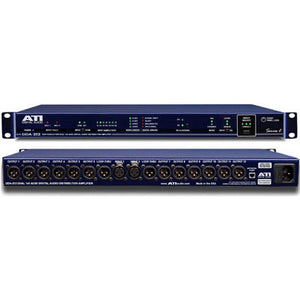 ATI DDA-212XLR 1X12 or Dual 1X6 Digital Audio Distribution Amplifier with XLR - Up to 192kHz