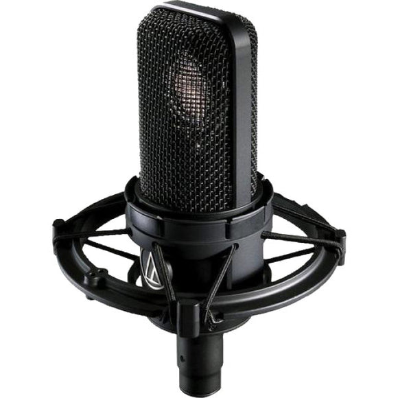 Audio-Technica AT4040 Cardioid Studio Condenser Microphone with Pad, HPF and Shock Mount