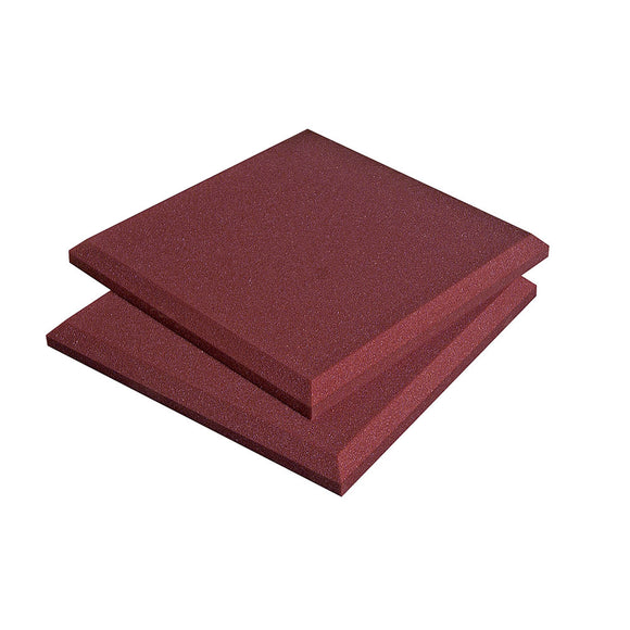 Auralex Elite SonoFlat 2x2 Foot Absorption Panel (Burgundy, Box of 16)
