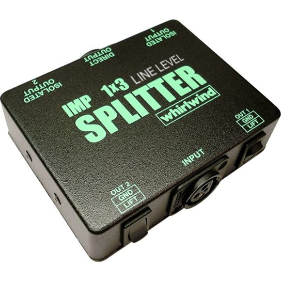 Whirlwind SP1X3LL 1-Input 3-Output XLR Line Level Splitter