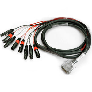 Whirlwind DBF3-FM-010 DB25 Male to Fanout Cable - 10 Ft