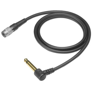 Audio-Technica AT-GRCW Right Angle Instrument Cable for Unipak Transmitters (36 Inch)