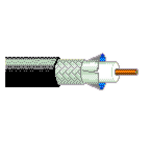 Belden 1694A Coaxial Low Loss Digital Audio Cable (1000 Foot Spool)
