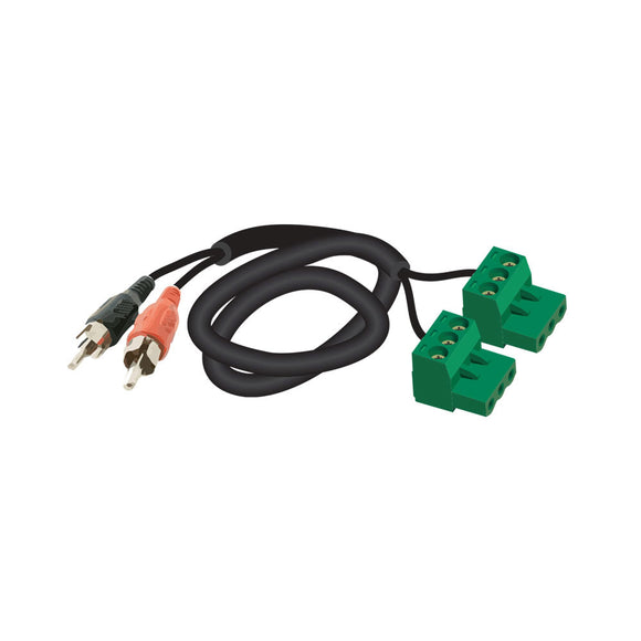 Symetrix RCA to Euroblock Adapter Cable (3 Foot)