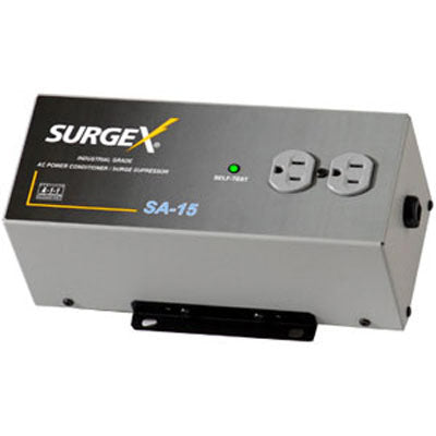 SurgeX SA-15 2 Outlet Surge Protector and Power Conditioner