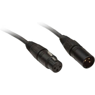 Canare EC025FB-BLK Star Quad XLRM - XLRF Microphone Cable