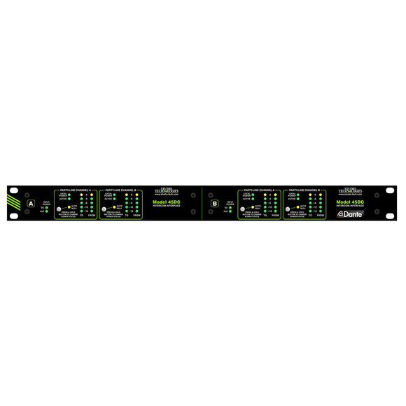Studio Technologies Rack Mount for Two Model 45DC Interfaces