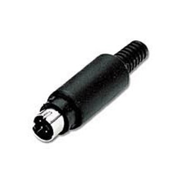 C2G 01741 4-Pin Mini DIN Male Solder Connector