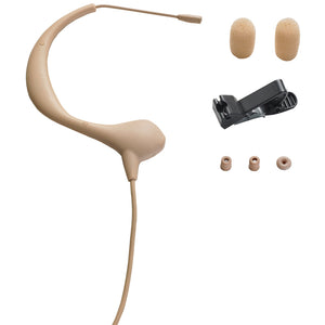 Audio-Technica BP893CWTH MicroEarset Omni Microphone (Beige, 4pHirose)