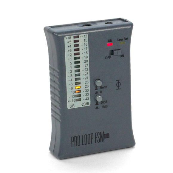 Williams Sound PLM FSMP Field Strength Meter for Induction Loop Systems