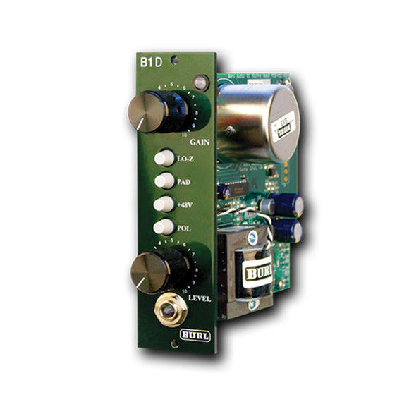Burl Audio B1D Microphone Preamp 500 Series Module