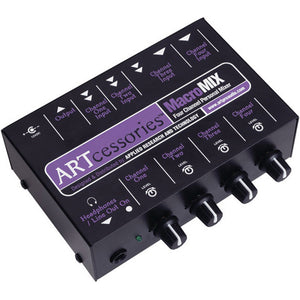 ART MacroMix 4 Channel Personal Mixer