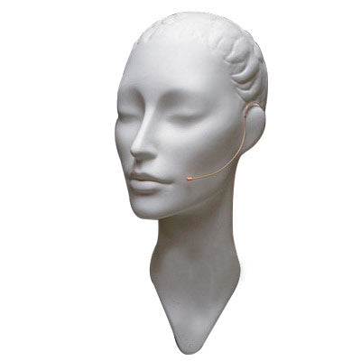 Shure WCE6T Tan Headset Microphone with Countryman E6 Omni Element and TA4F connector