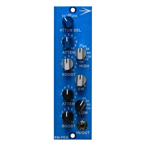 A Designs EM-PEQ 500 Series 3 Band Pultec Style Equalizer Module