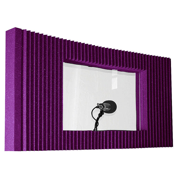 Auralex MAX Wall Window Kit 20x48 Inch Panel with Window (Purple)