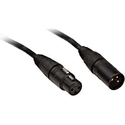 Canare EC015FB-BLK Star Quad Microphone Cable 15Ft - Black