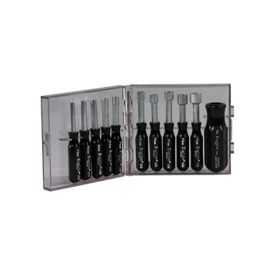 Xcelite PS121MM Eleven-Piece Compact Convertible Nutdriver Set - Metric Sizes