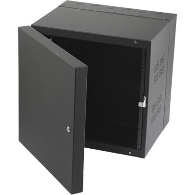 AtlasIED 312-15 Wall Mount Wide-Opening 12-Space Rack Cabinet