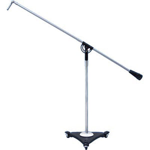 AtlasIED SB-36W Classic Studio Boom Microphone Stand (Chrome)