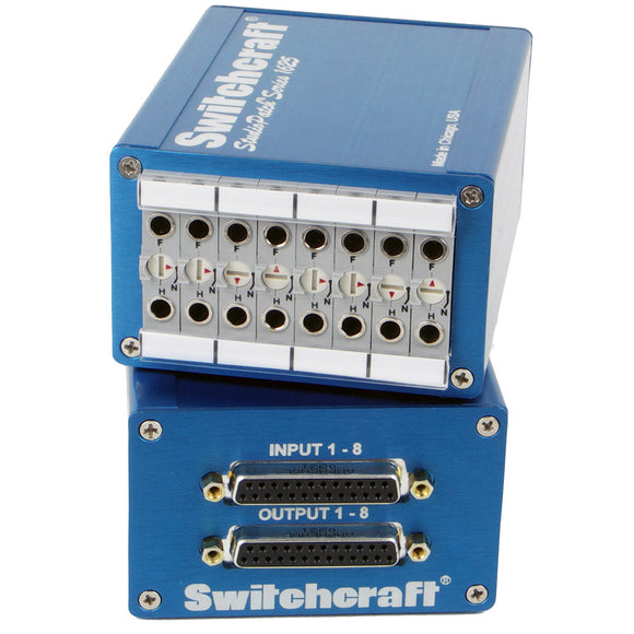 Switchcraft 1625 StudioPatch 16-Point TT Patch Bay (DB25 on Rear)