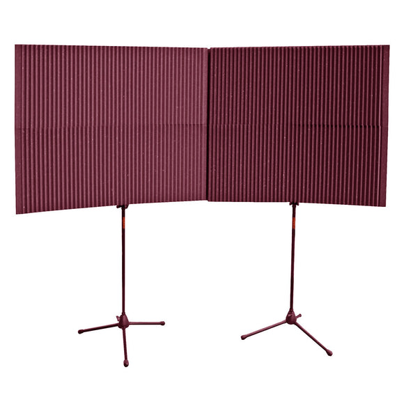 Auralex MAX Wall 420 20x48 Inch Panel Kit (Burgundy, Set of 4)