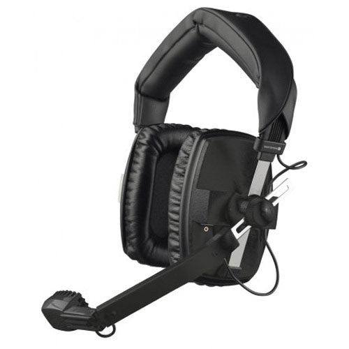 Beyerdynamic DT109 Double Sided Intercom Headset - 200 Ohm Microphone & 400 Ohm Headphone - Black