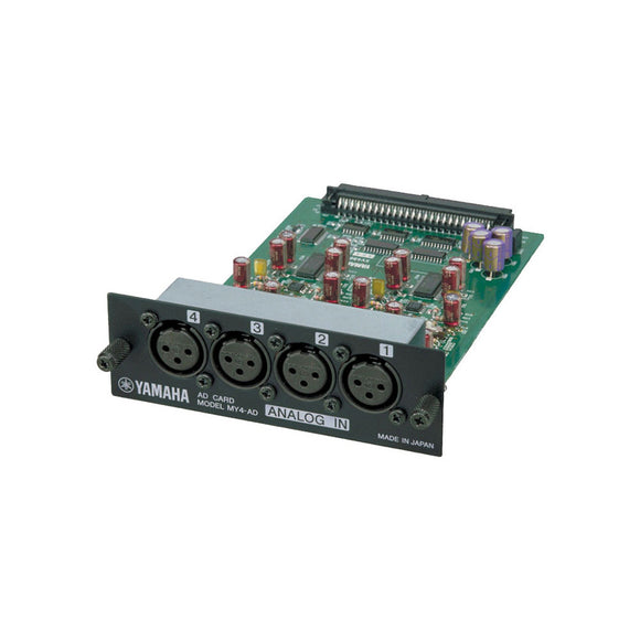 Yamaha MY4AD 4-Channel Line Level Input Card (for Yamaha Digital Mixers)