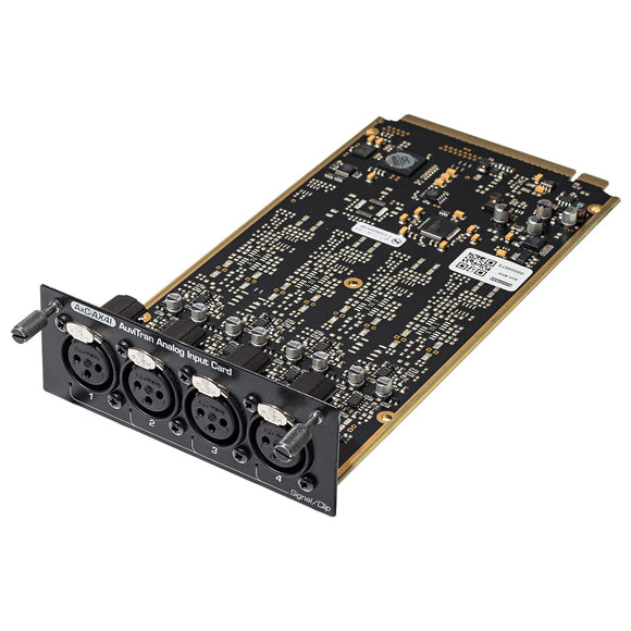AuviTran AXC-AX4I 4 Balanced Analog XLR Input Card for AuviTran ToolBox