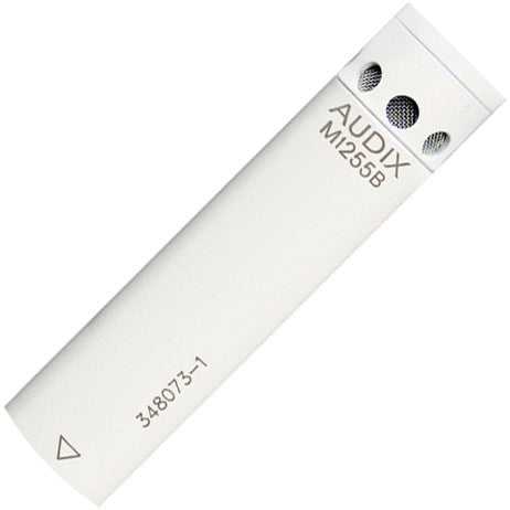 Audix M1255BW-O Mini High Output White Omni Condenser Microphone With RFI Immunity