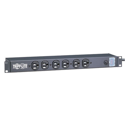 Tripplite RS-1215 12-Outlet 15-Amp Rackmount Power Strip with 15 Ft Cord