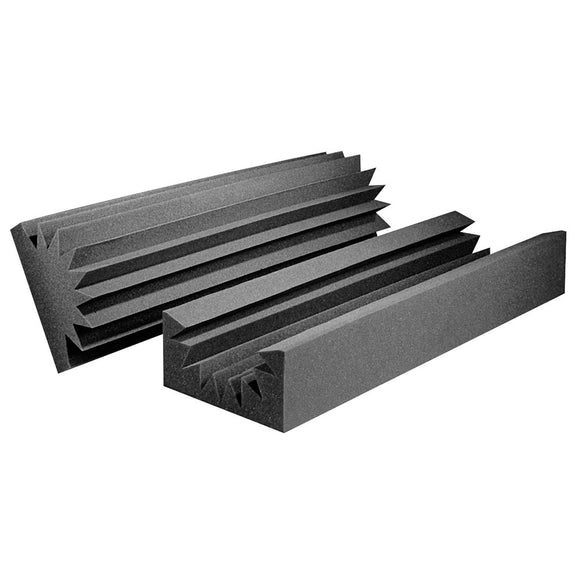 Auralex Sunburst Broadband Absorber (Charcoal, Box of 4)