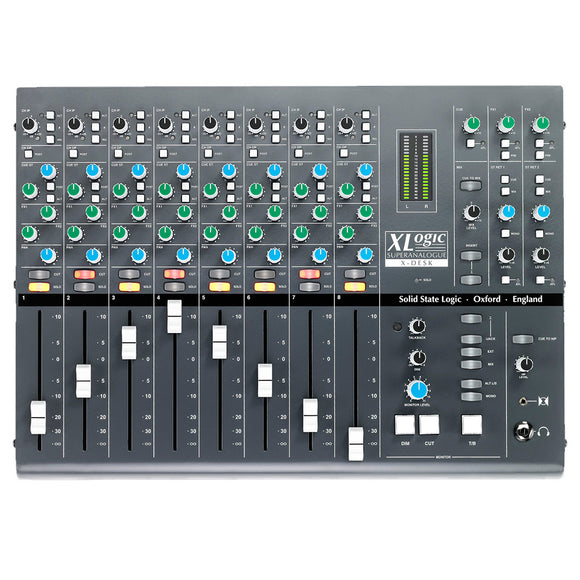 SSL X-Desk 8 Channel Dual Input SuperAnalogue Mixing Console