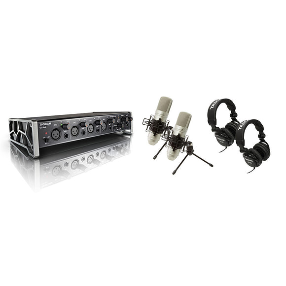 Tascam US-4X4TP Complete Recording Studio Bundle