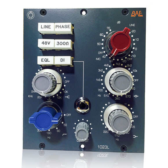 BAE 1023L Neve 1023 Style Preamp Module for 500 Series