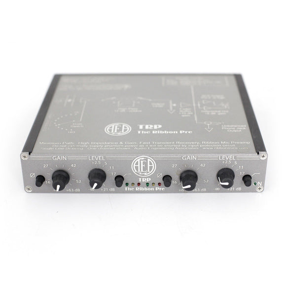 AEA TRP The Ribbon Pre 2-Channel High Gain FET Microphone Preamplifier