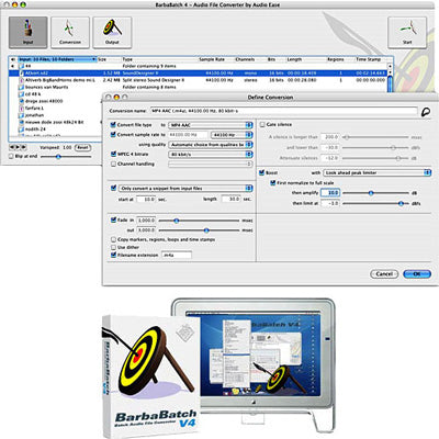 Audio Ease BB Barbabatch Sound File Conversion Software