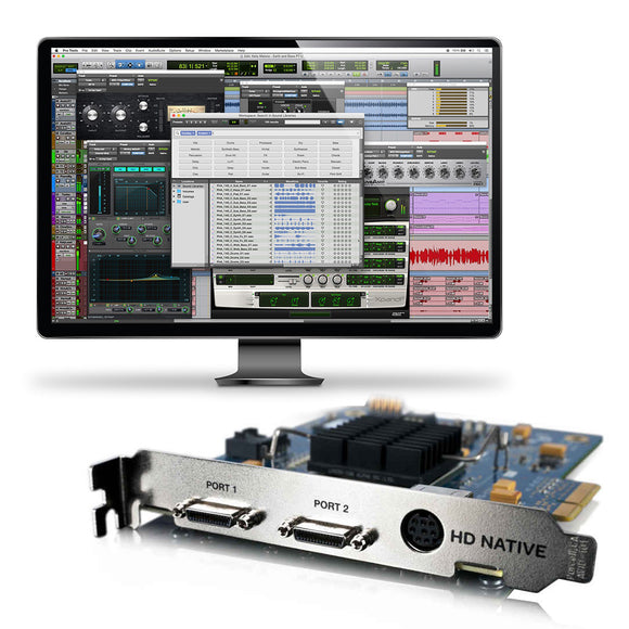 Avid Pro Tools | HD Native PCIe Core System with Pro Tools | HD Software