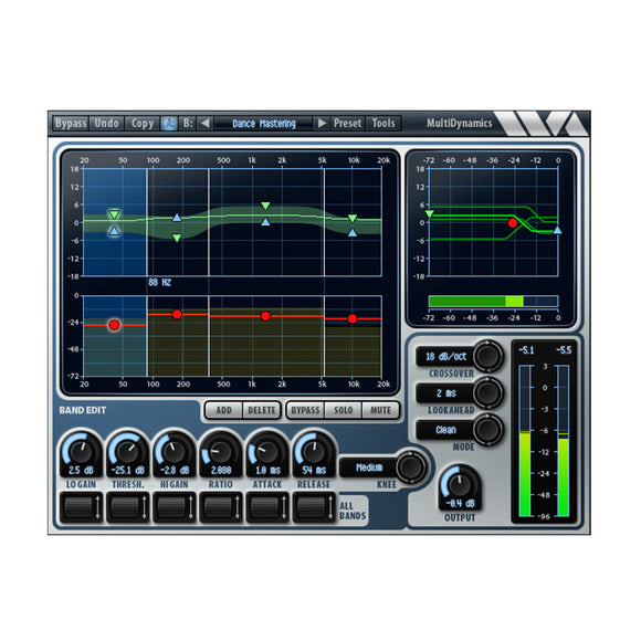 Wave Arts MultiDynamics - Multi-Band Dynamic Plugin (AAX DSP)