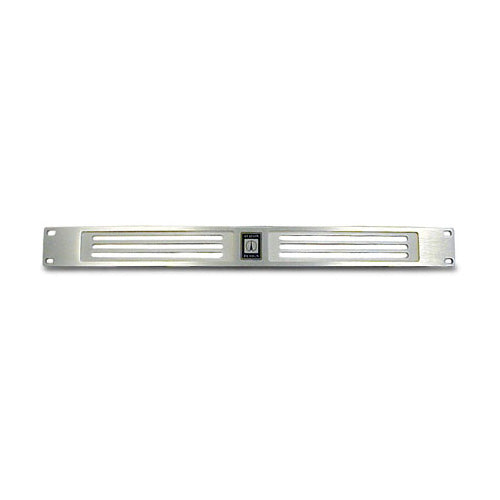 Avalon VP-1 Vented 1-Space Rack Panel (Silver)