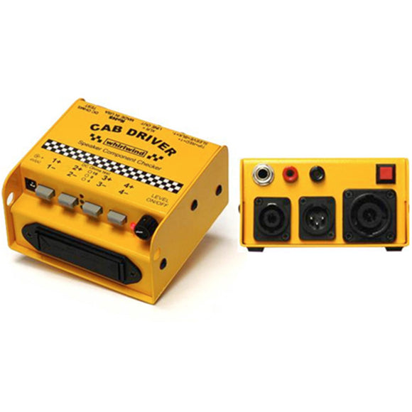 Whirlwind CAB DRIVER Speaker Tester - Polarity, Impedence, Pink Noise Generator