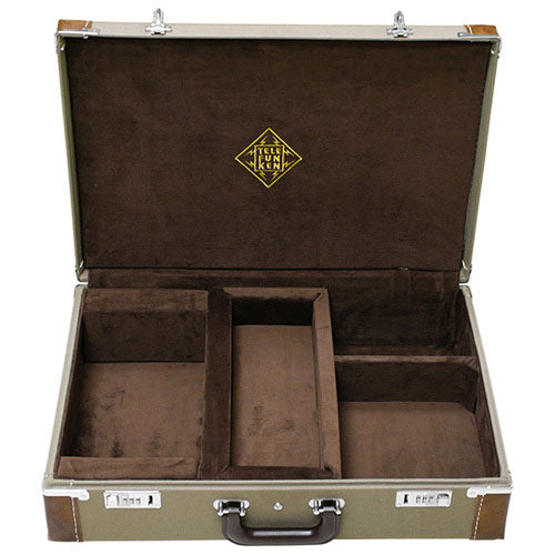 Telefunken FC10 - Leather Bound Cordora Combination Locking Flight Case C12