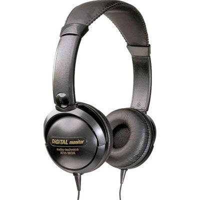 Audio-Technica ATH-M3X Mid-Size Supra-Aural Closed-Back Headphones