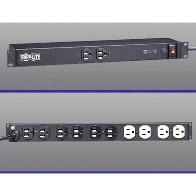 Tripplite ISOBAR12 Ultra Rack Mount 12 Outlet 15 AMP ISOBAR Ultra Surge-Supressor - 15 foot cord