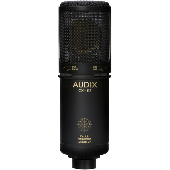 Audix CX112B Cardioid Large Diaphragm Studio Condenser Microphone