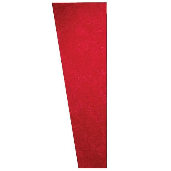 Auralex SonoSuede Trapezoid Left 16x48 Inch Fabric Panel (Red)