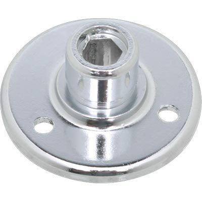 AtlasIED AD-12BE Desktop Microphone Mounting Flange (Chrome)