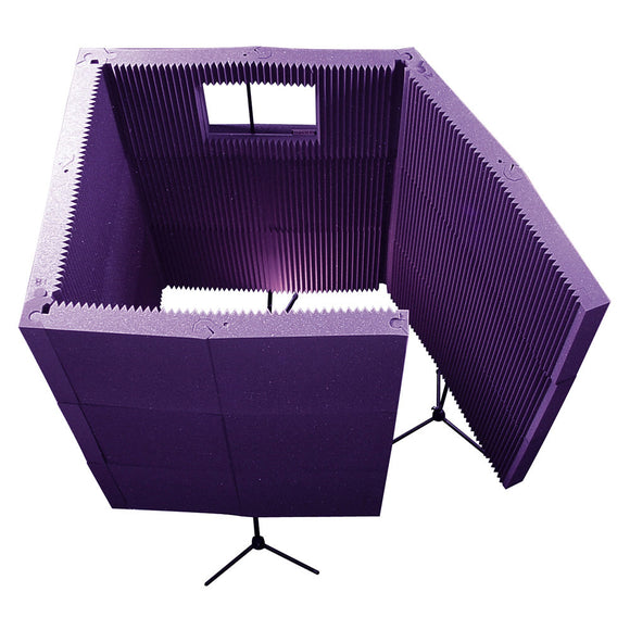 Auralex MAX Wall 1141VB Portable Vocal Booth (Purple)